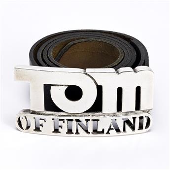 TOM OF FINLAND (after) Tom of Finland leather belt and buckle